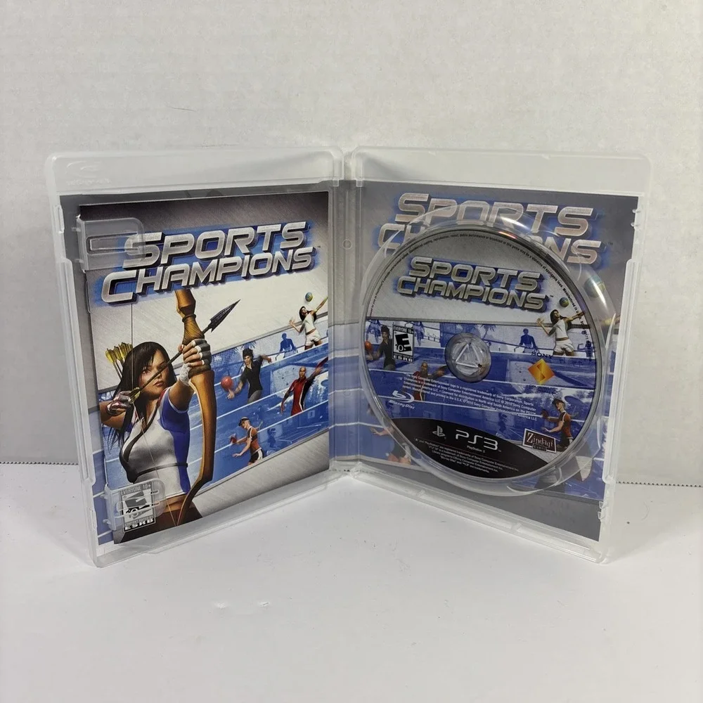 Sports Champions Sony PS3 PlayStation 3 Move Required Complete CIB